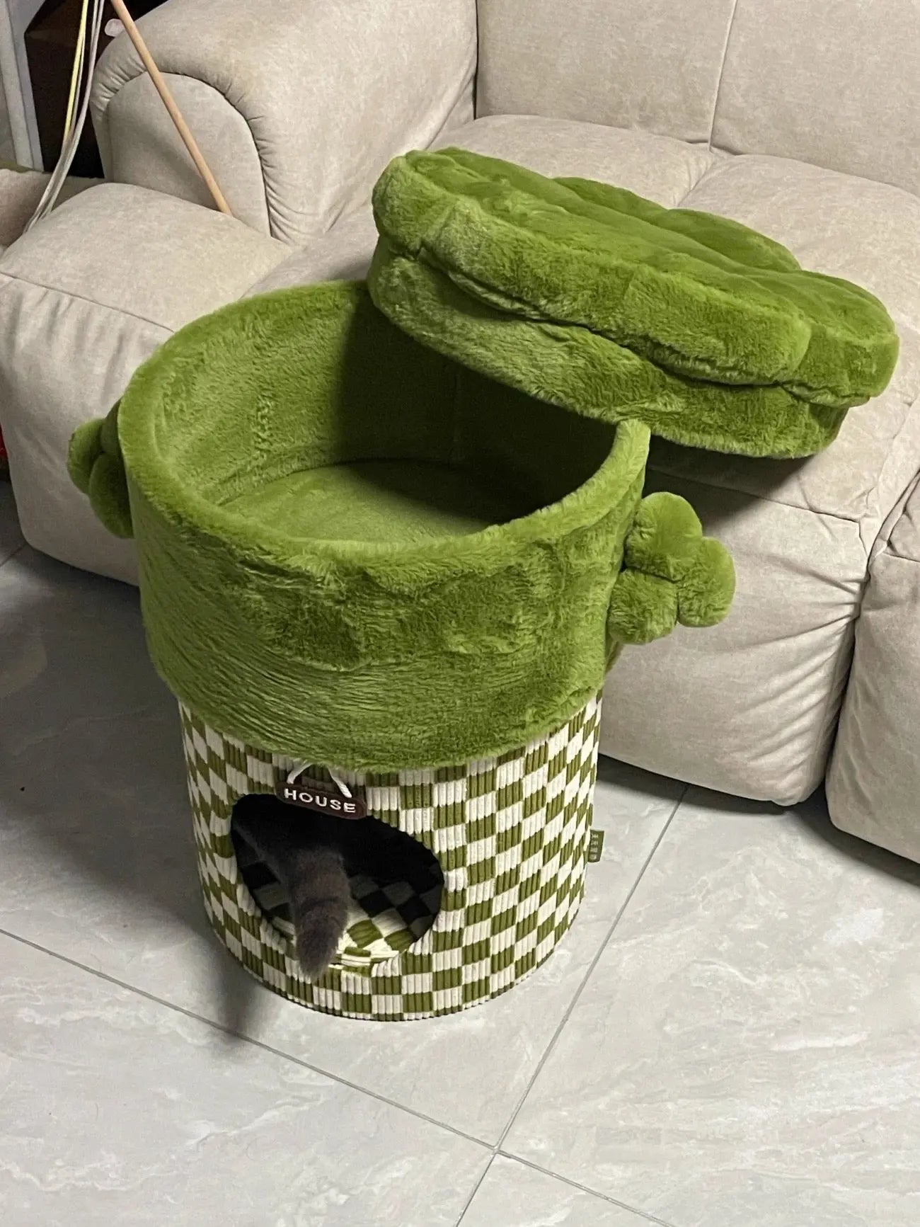 Tree House Cat Furniture with storage Forpaws