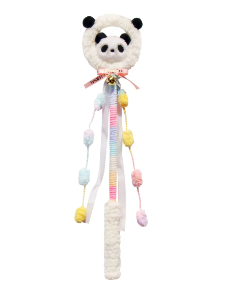 Cat Teaser Wand with Bell & Ribbons