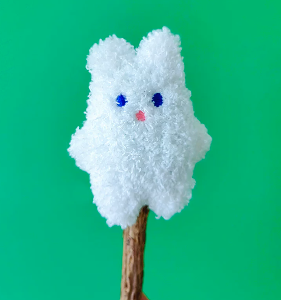 Silvervine Chew Stick Cat Toy with Plush Topper – Natural Dental Teaser (Bunny, Bear, Duck & More)