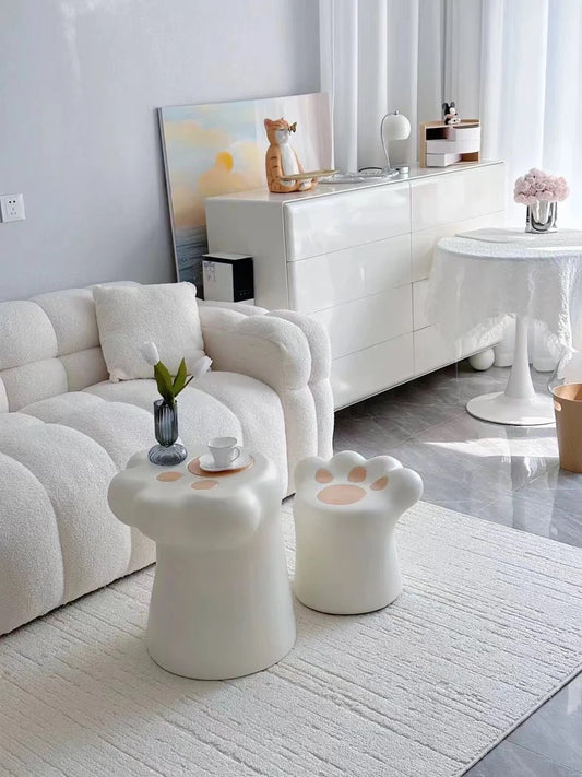 Paw Coffee Table & Stool Set Forpaws
