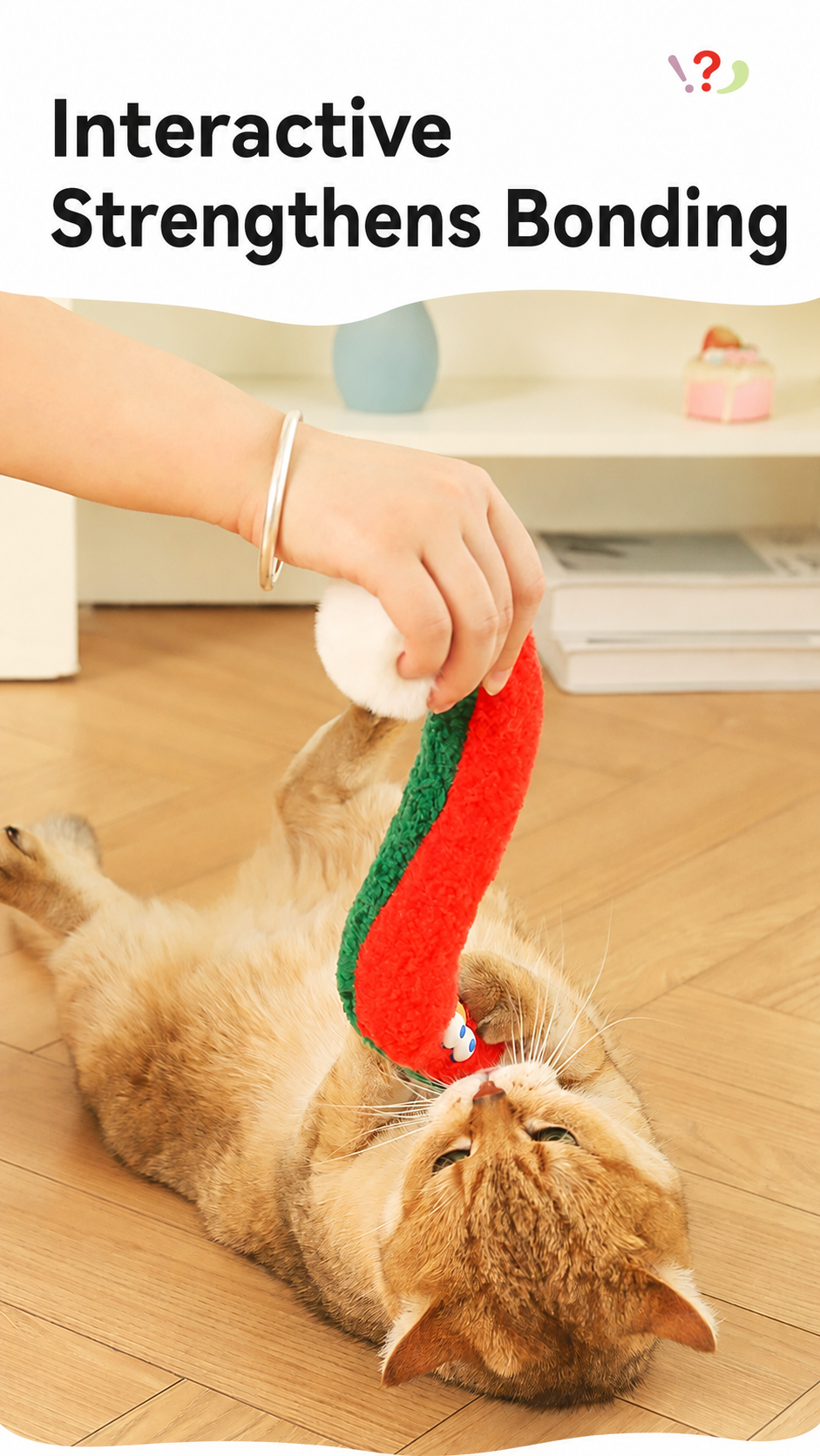 Cat Toy with Crinkle Paper & Catnip